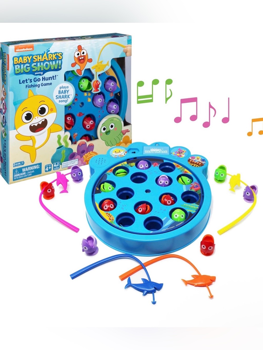 Nickelodeon x Spin Master Baby Shark’s Big Show! Let’s Go Hunt Musical Fishing G